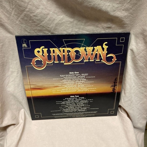 Ktel Sun Down LP Various Artist - Picture 4 of 4